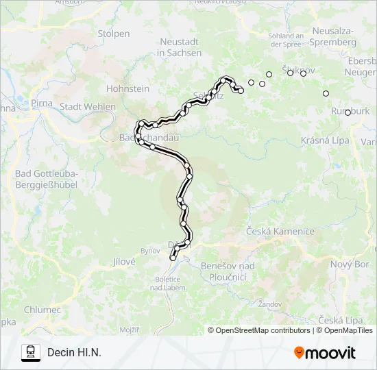 CD 083 Train Line Map