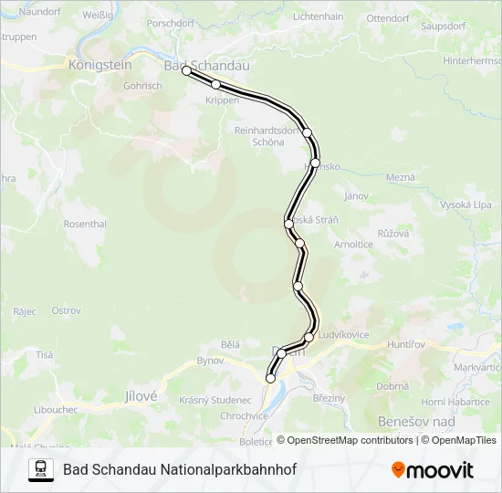 CD 083 Train Line Map