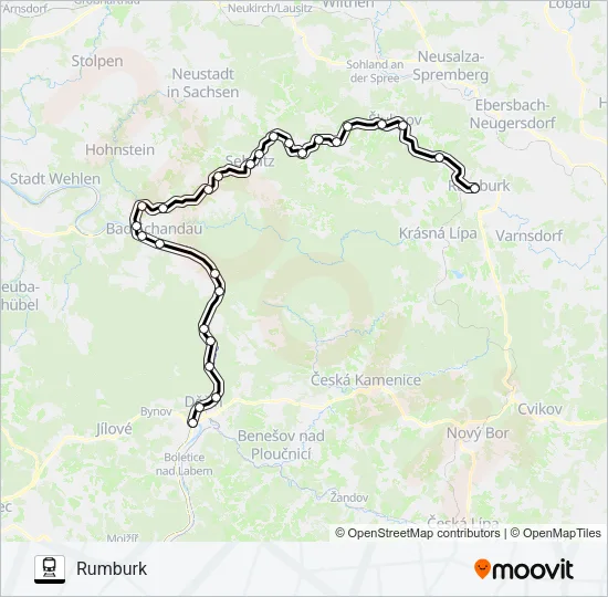 CD 083 Train Line Map