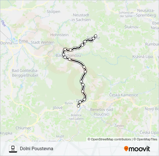 CD 083 Train Line Map