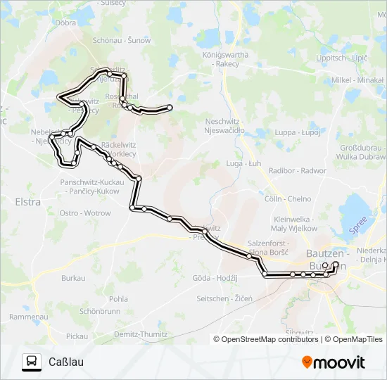 Автобус 710: карта маршрута