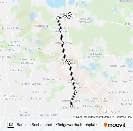 Автобус 712: карта маршрута
