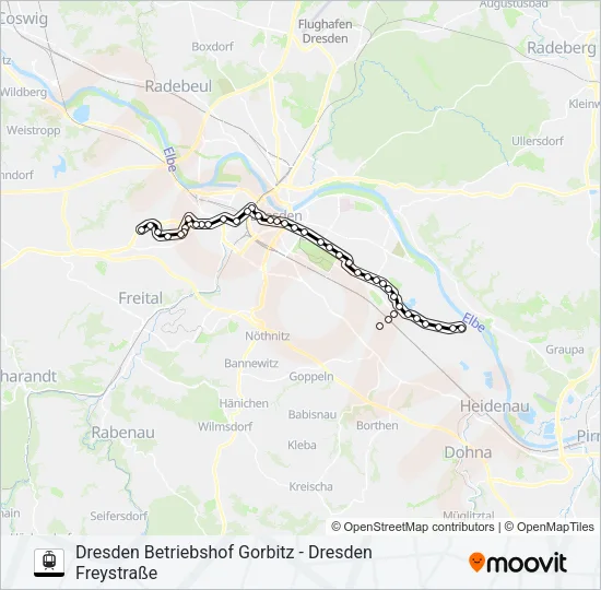 2 Light Rail Line Map