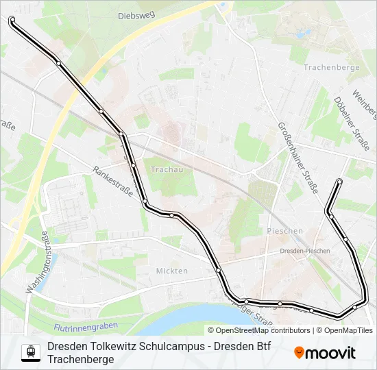 4 Light Rail Line Map