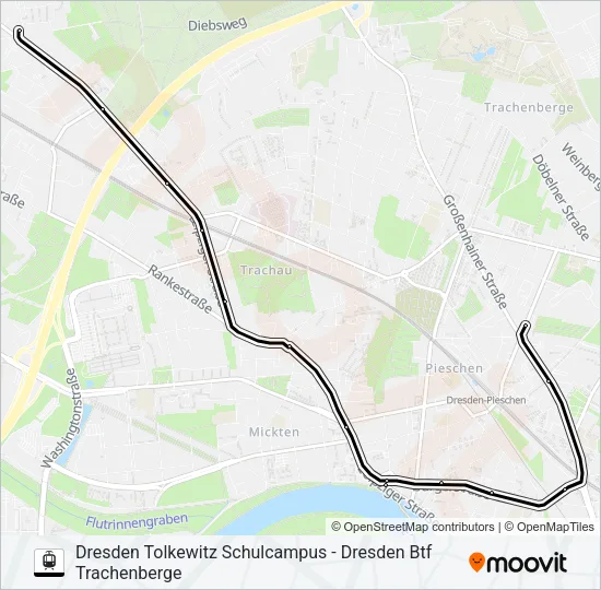 4 Light Rail Line Map