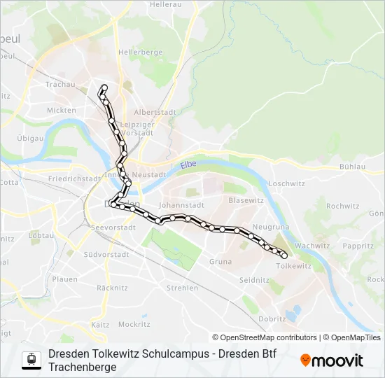 4 Light Rail Line Map