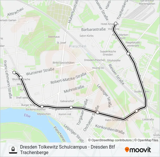 4 Light Rail Line Map
