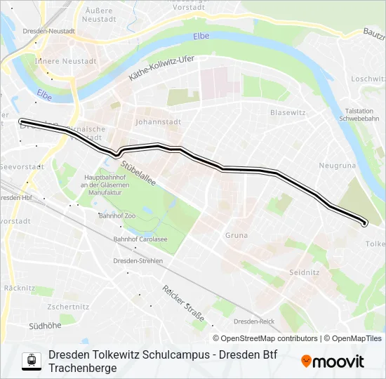 4 Light Rail Line Map