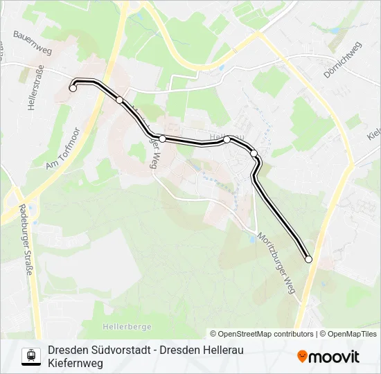 8 Light Rail Line Map