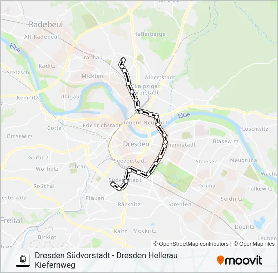 8 Light Rail Line Map
