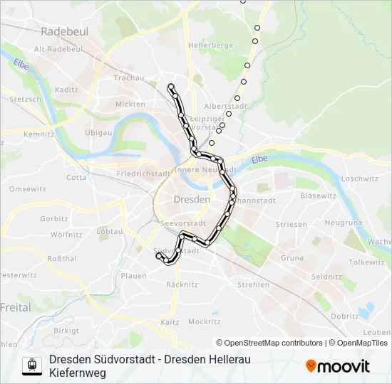 8 Light Rail Line Map