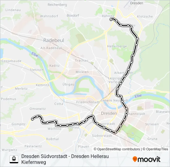 8 Light Rail Line Map