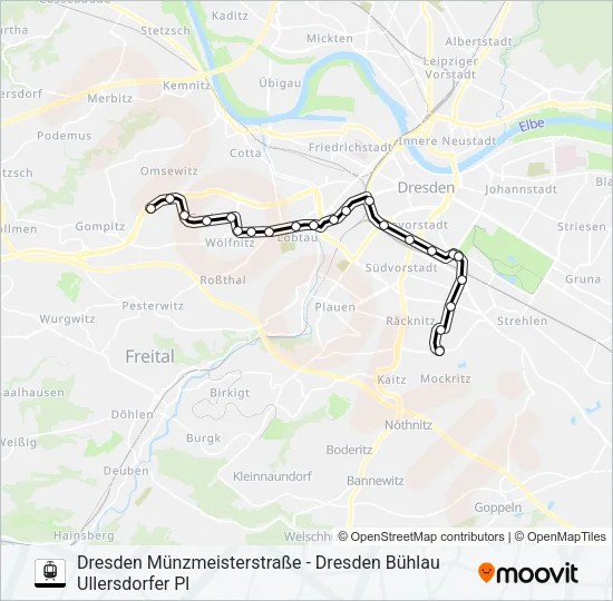 11 Light Rail Line Map