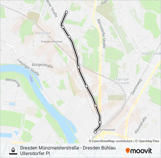 11 Light Rail Line Map