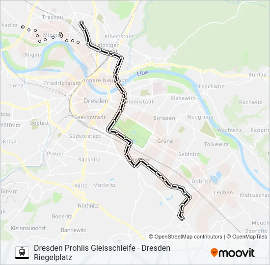 13 Light Rail Line Map