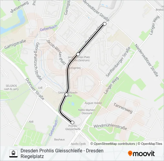 13 Light Rail Line Map