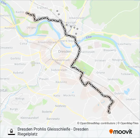 13 Light Rail Line Map