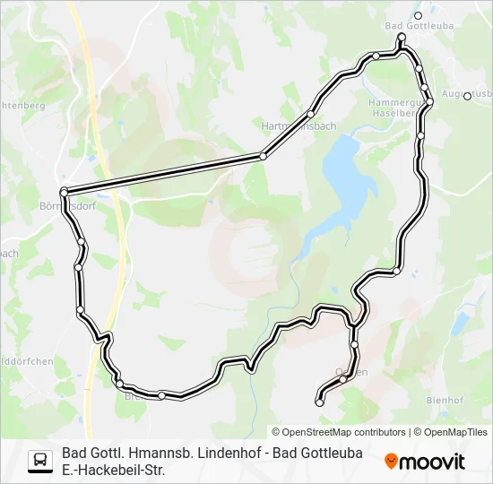 Автобус 214: карта маршрута