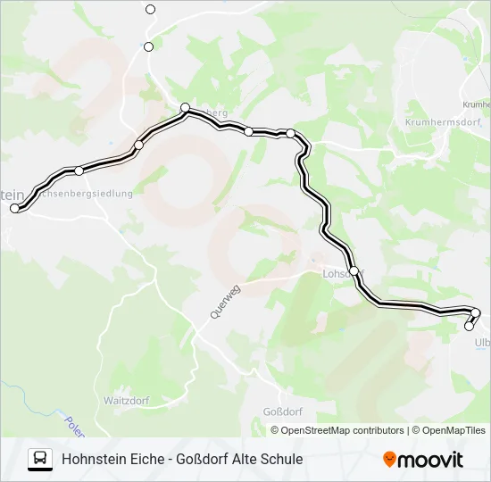 235 Bus Line Map