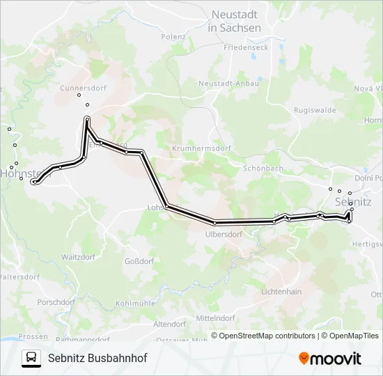 Автобус 237: карта маршрута