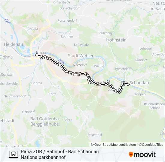 241 Bus Line Map