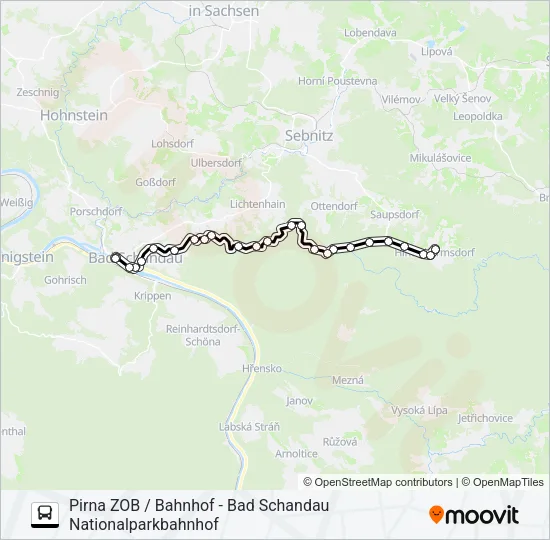 241 Bus Line Map