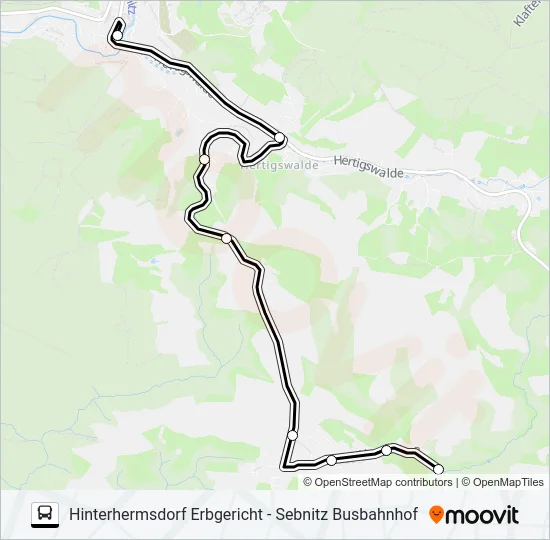 269 Bus Line Map