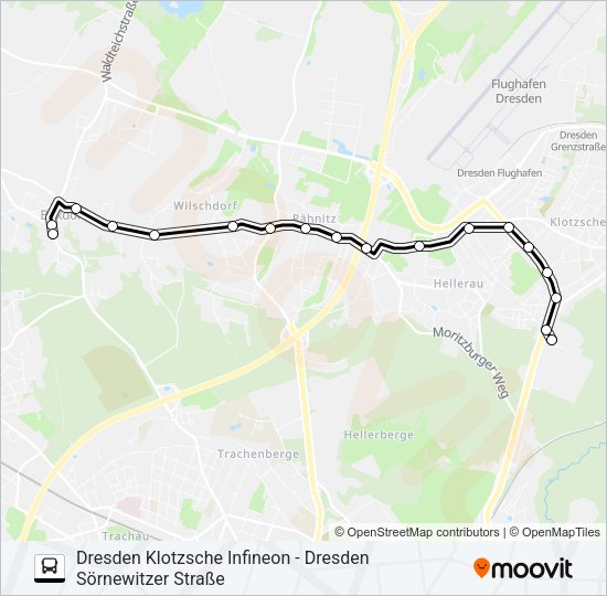 Автобус 72: карта маршрута