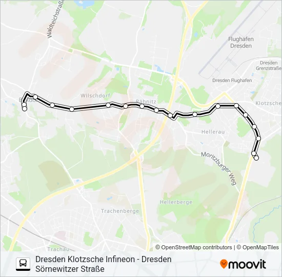 72 Bus Line Map