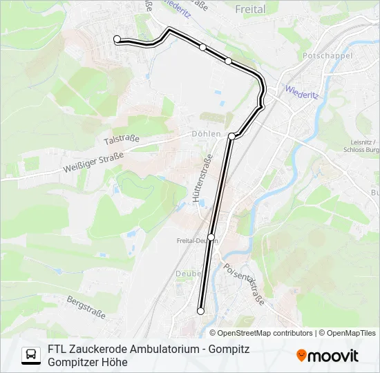337 Bus Line Map