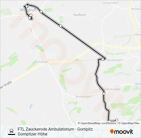 337 Bus Line Map