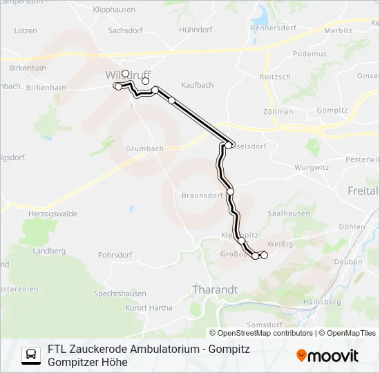 337 Bus Line Map