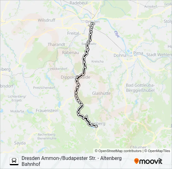 360 Bus Line Map