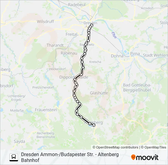 360 Bus Line Map