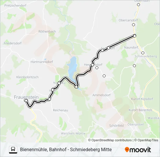365 Bus Line Map