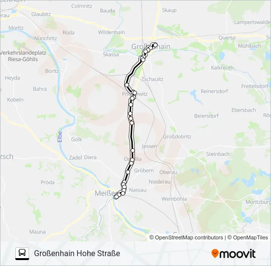 409 Bus Line Map