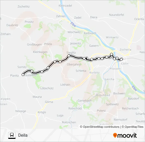 Автобус 417: карта маршрута