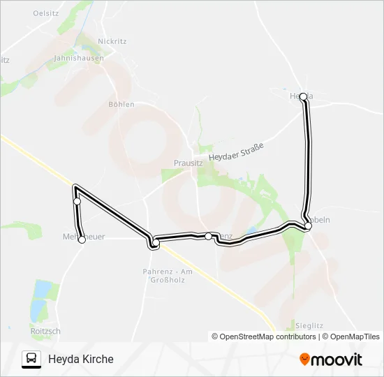 Автобус 430: карта маршрута