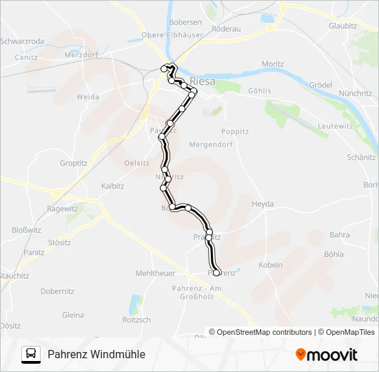 Автобус 430: карта маршрута