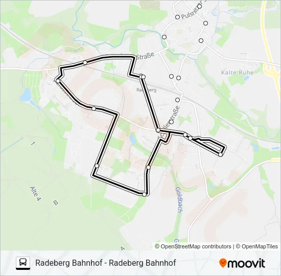 28 Bus Line Map