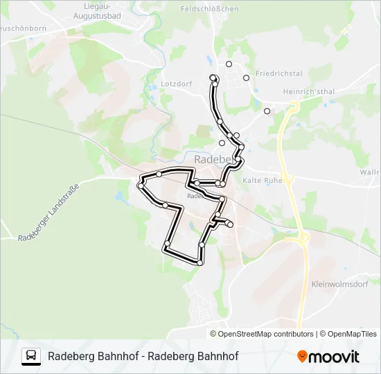 28 Bus Line Map