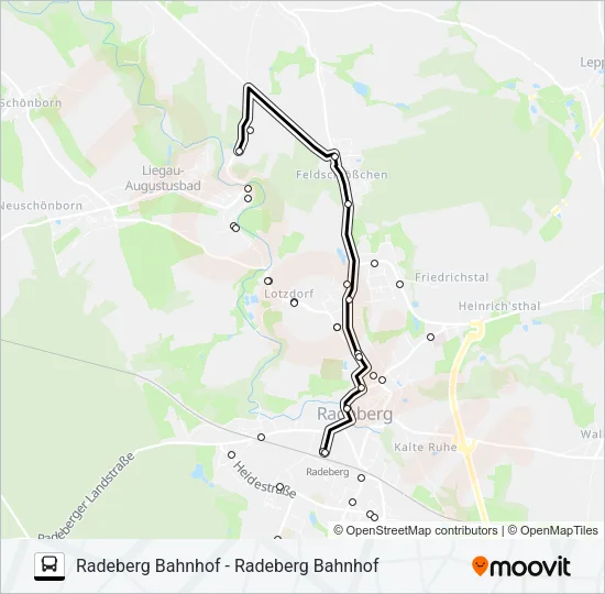 28 Bus Line Map