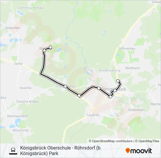 Автобус 746: карта маршрута
