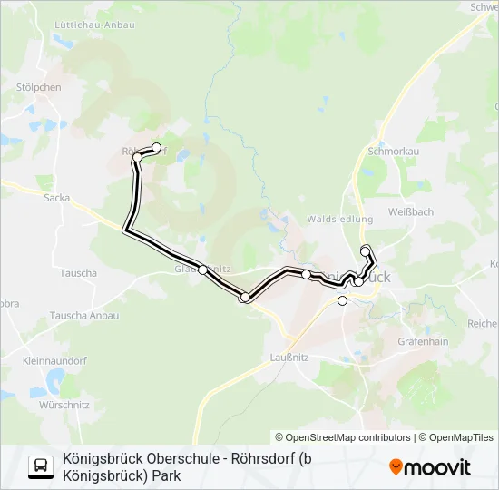 Автобус 746: карта маршрута
