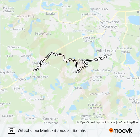 773 Bus Line Map