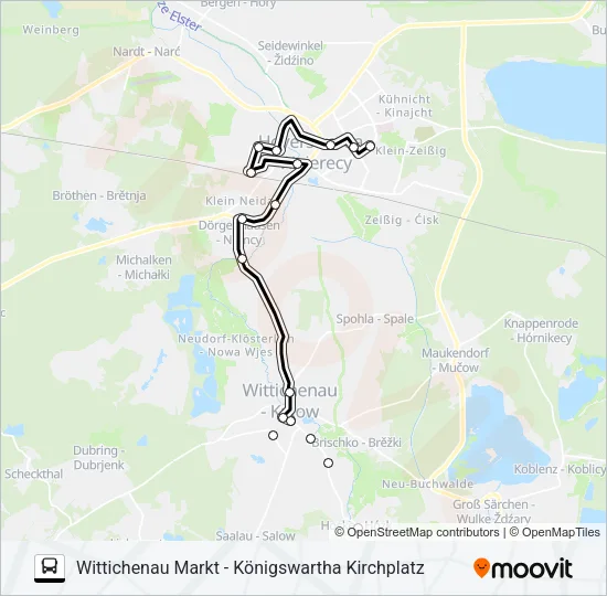 Автобус 780: карта маршрута