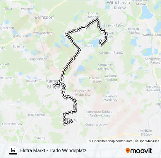 Автобус 789: карта маршрута