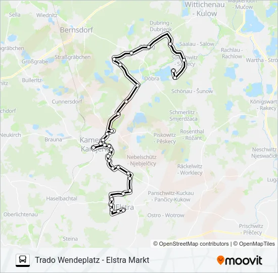 Автобус 789: карта маршрута