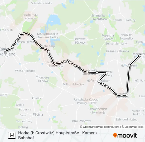 Автобус 790: карта маршрута