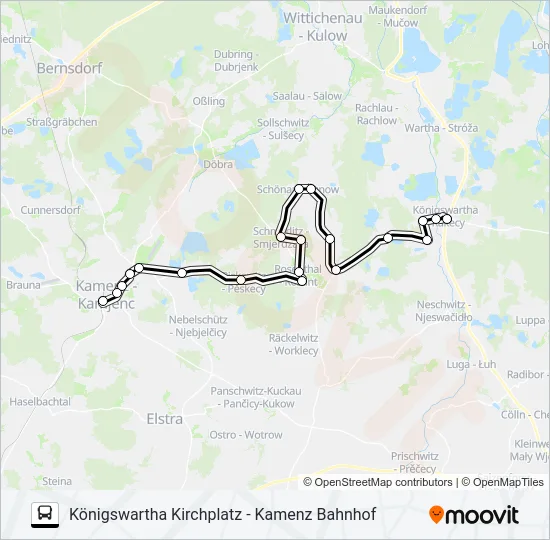 Автобус 791: карта маршрута